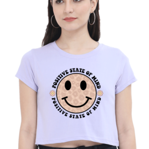 Female Positive Crop Top