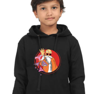 Kids Superhero's Graphic Printed Cotton Hoodies Sweatshirt